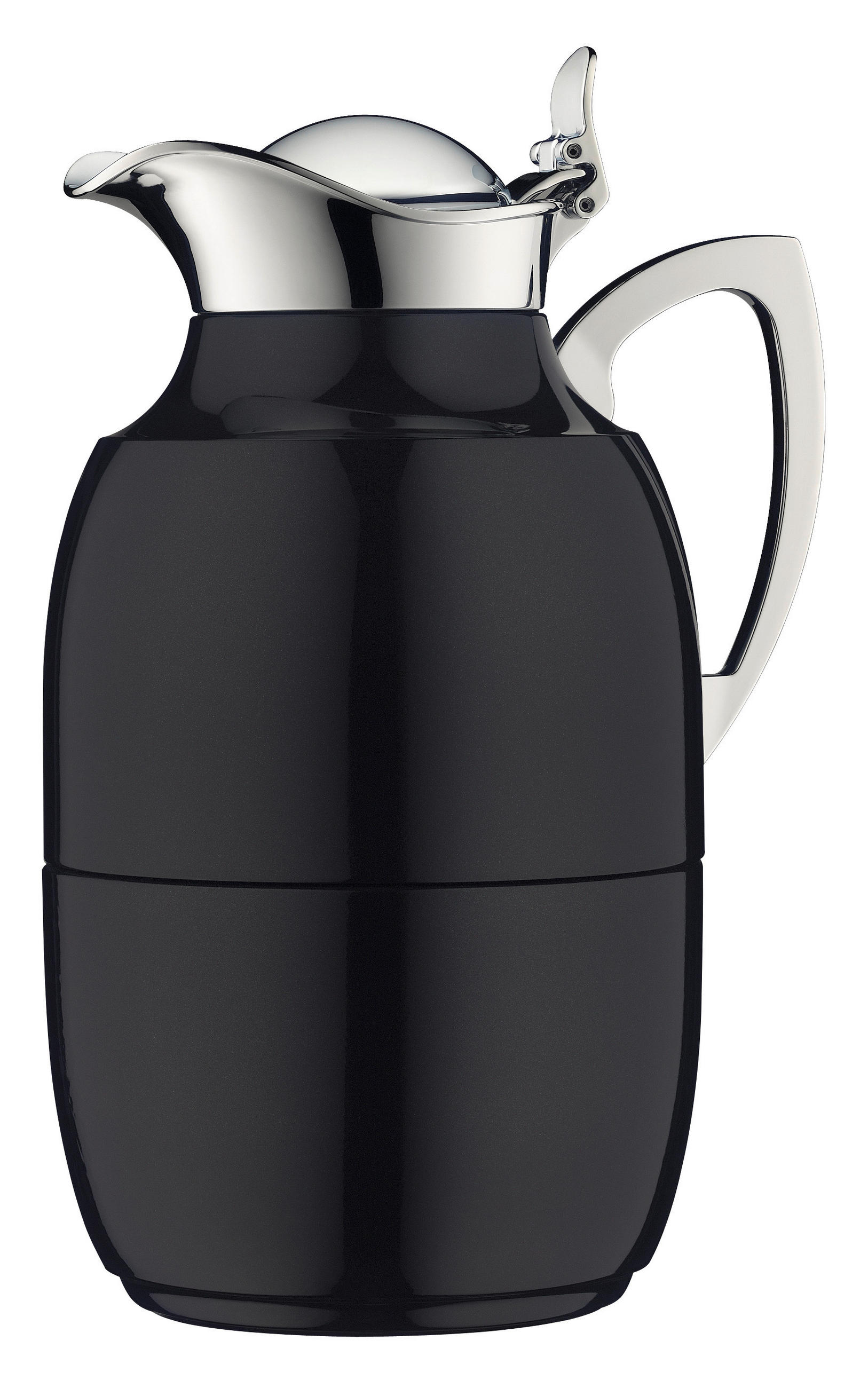 ISOLIERKANNE JUWEL 1 L - Schwarz, Design, Metall (1,0l) - Alfi