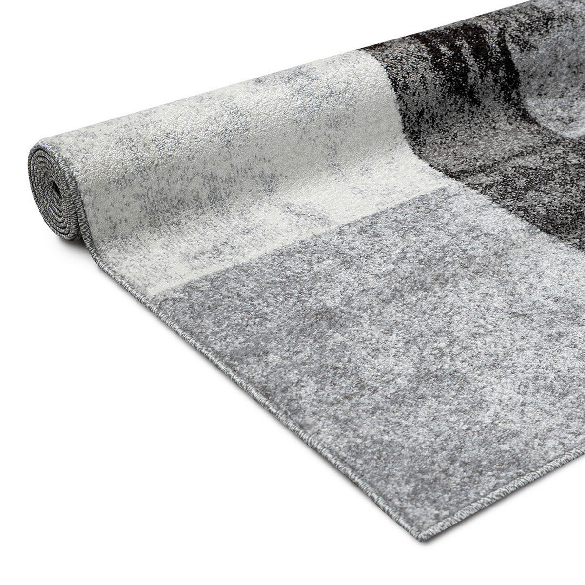 LÄUFER 67/620 cm Phoenix-6042  - Anthrazit/Grau, Design, Kunststoff/Textil (67/620cm) - Novel