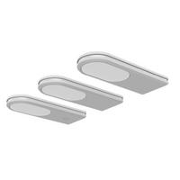 UNTERBAULEUCHTEN-SET - Weiß, Basics, Kunststoff (5,5/1,5/15cm) - Tint