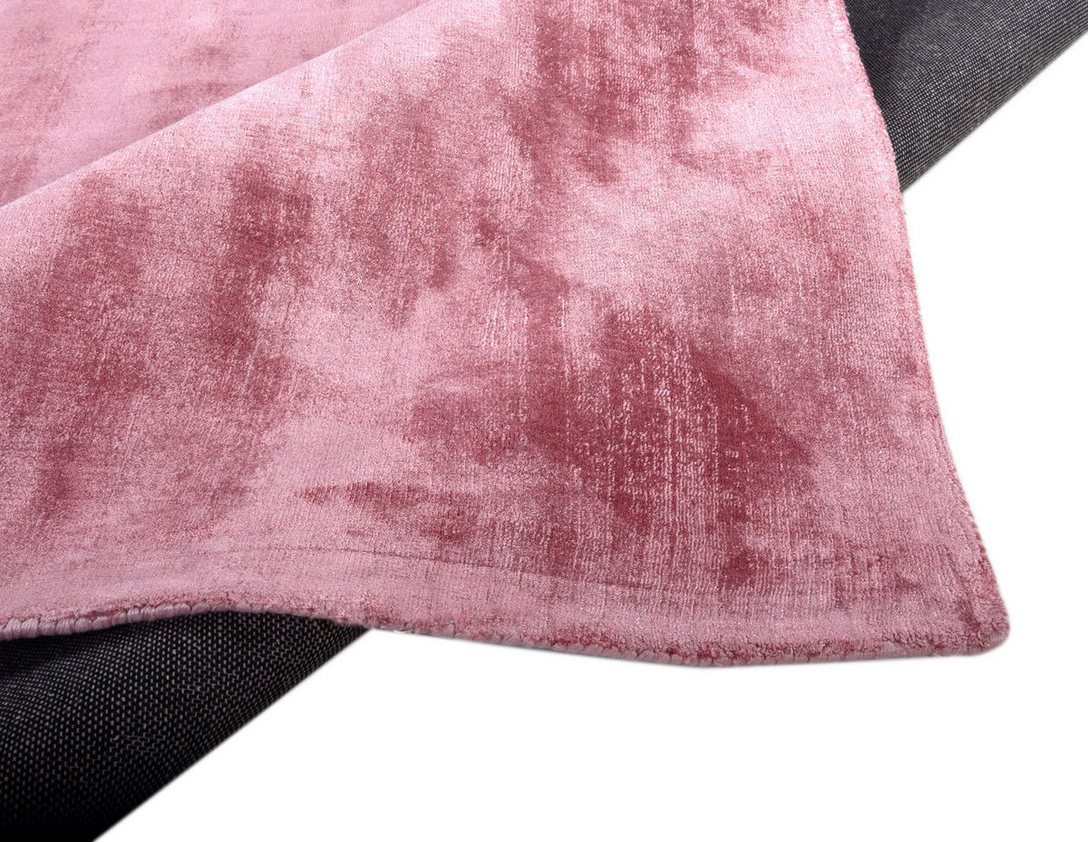 HANDWEBTEPPICH 140/200 cm Rosa  - Rosa, Basics, Textil (140/200cm) - Tom Tailor
