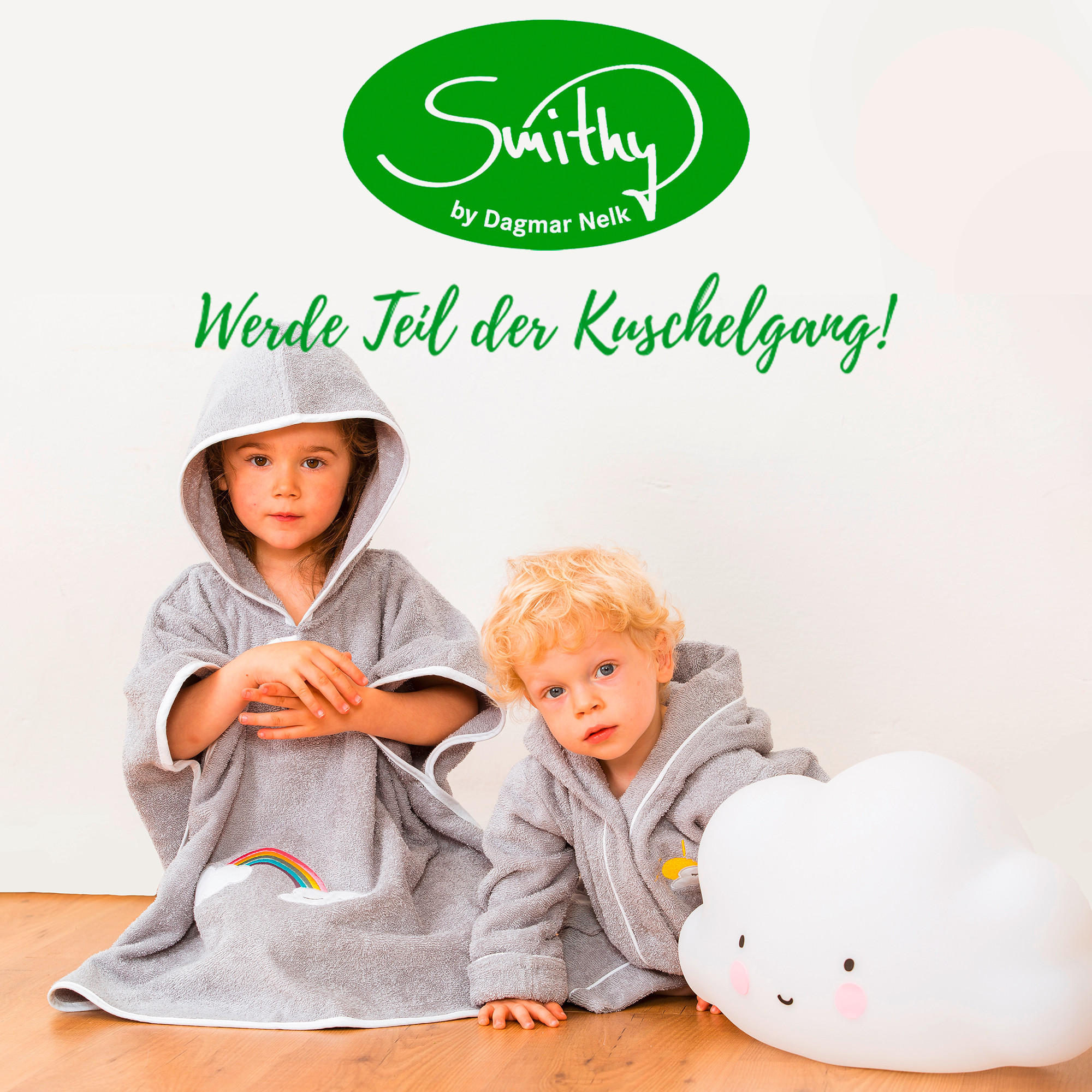 KAPUZENBADETUCH    - Grau, Basics, Textil (70/55cm)