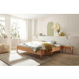 BETT 140/200 cm,  in Wildeiche  - Wildeiche, KONVENTIONELL, Holz (140/200cm) - Linea Natura