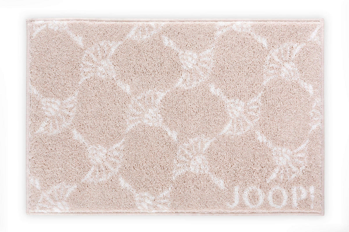BADTEPPICH New Cornflower Allover Naturfarben 60/90 cm  - Naturfarben, Design, Kunststoff/Textil (60/90cm) - Joop!