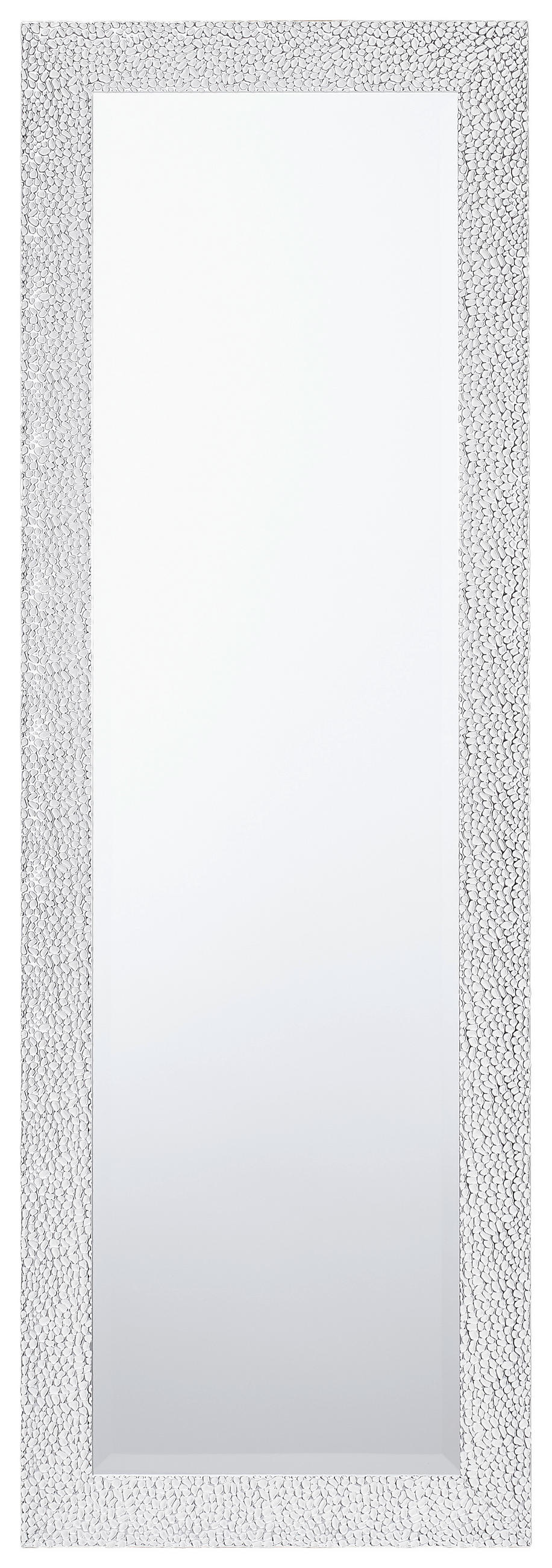 STENSKO OGLEDALO, 50/150/2 cm kovina, umetna masa, steklo  - srebrne barve, Trendi, kovina/umetna masa (50/150/2cm) - Carryhome