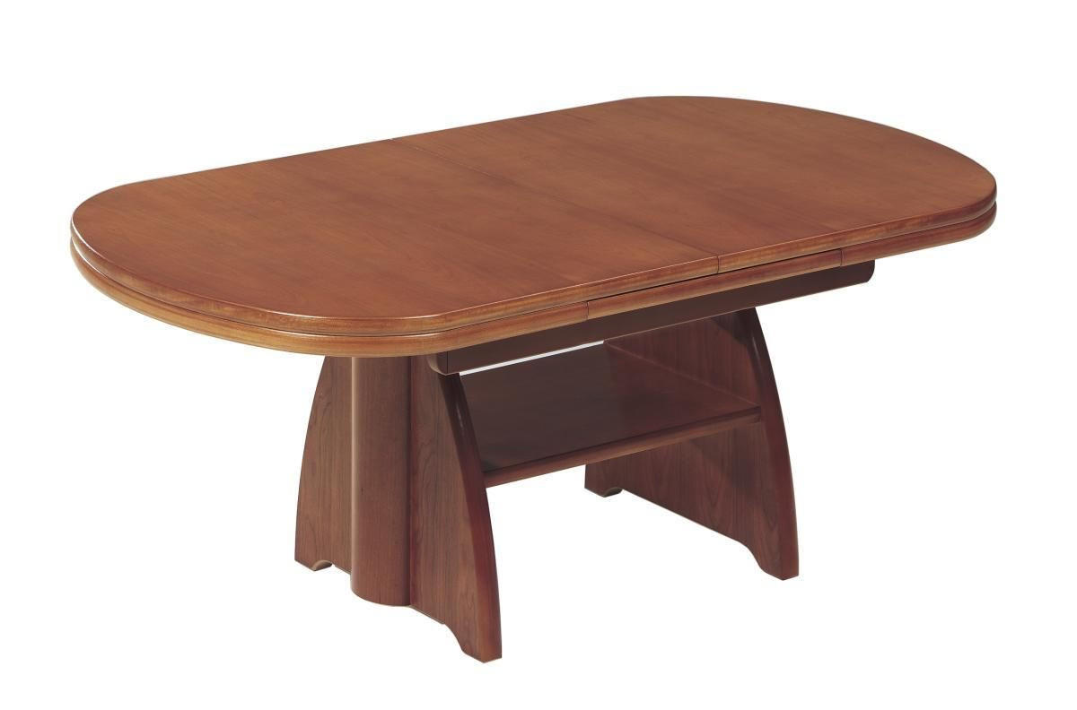 COUCHTISCH in Metall, Holzwerkstoff 125-165,5/71/56-75 cm  - Kirschbaumfarben, Konventionell, Holzwerkstoff/Metall (125-165,5/71/56-75cm) - Venda