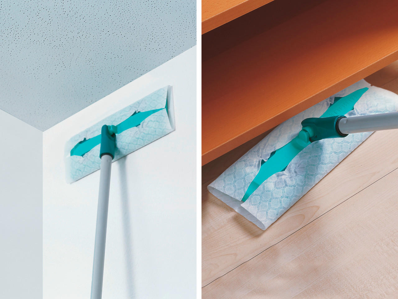 UTIERKY NA PRACH - biela, Basics, plast (28/22cm) - Leifheit