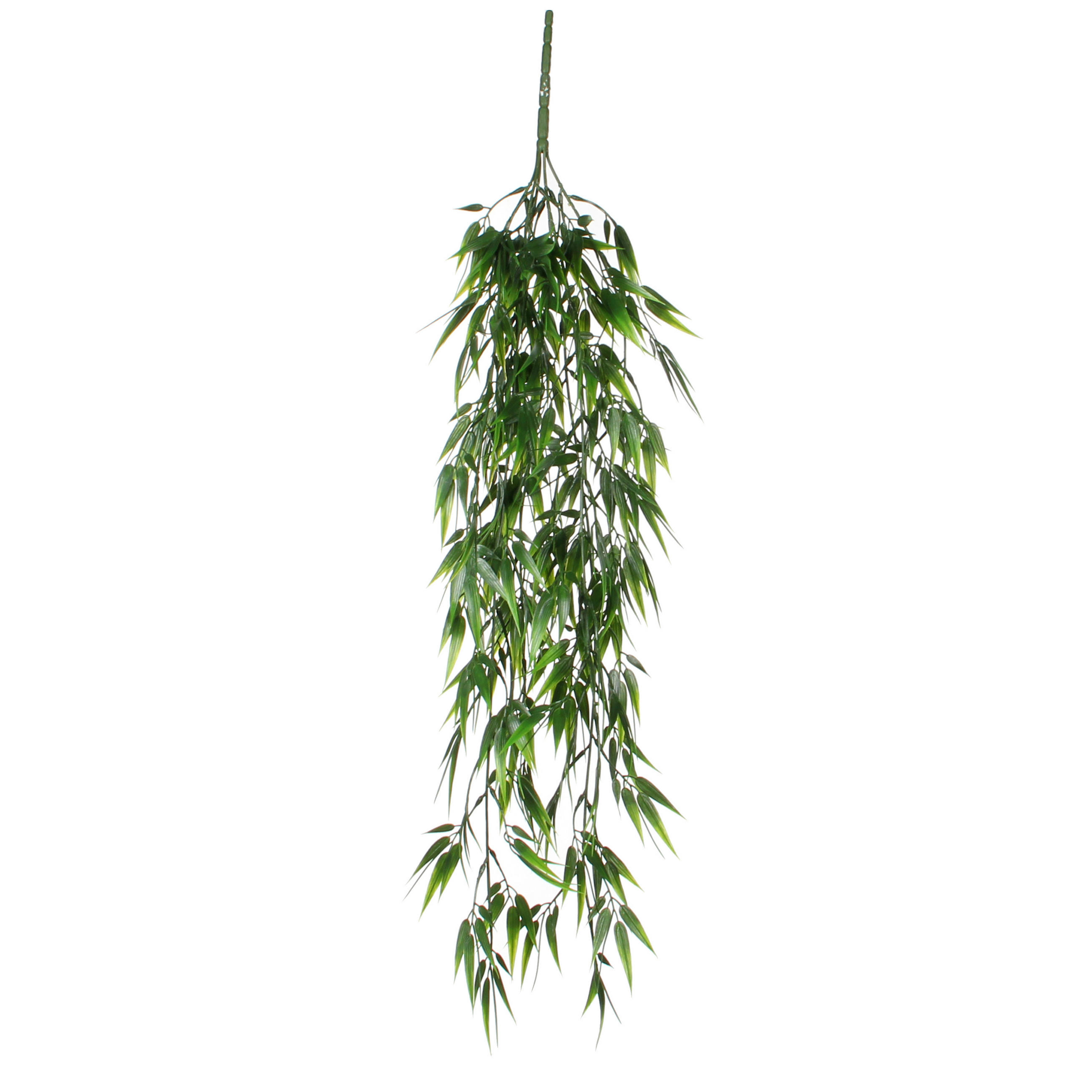 UMETNA ROŽA - zelena, Basics, umetna masa (76cm)