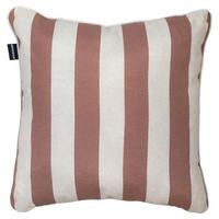 ZIERKISSEN  - Creme/Braun, Basics, Textil (50/50/10cm)