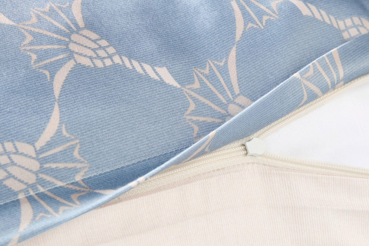WENDEBETTWÄSCHE Makosatin 200/200 cm  - Hellblau, Design, Textil (200/200cm) - Joop!