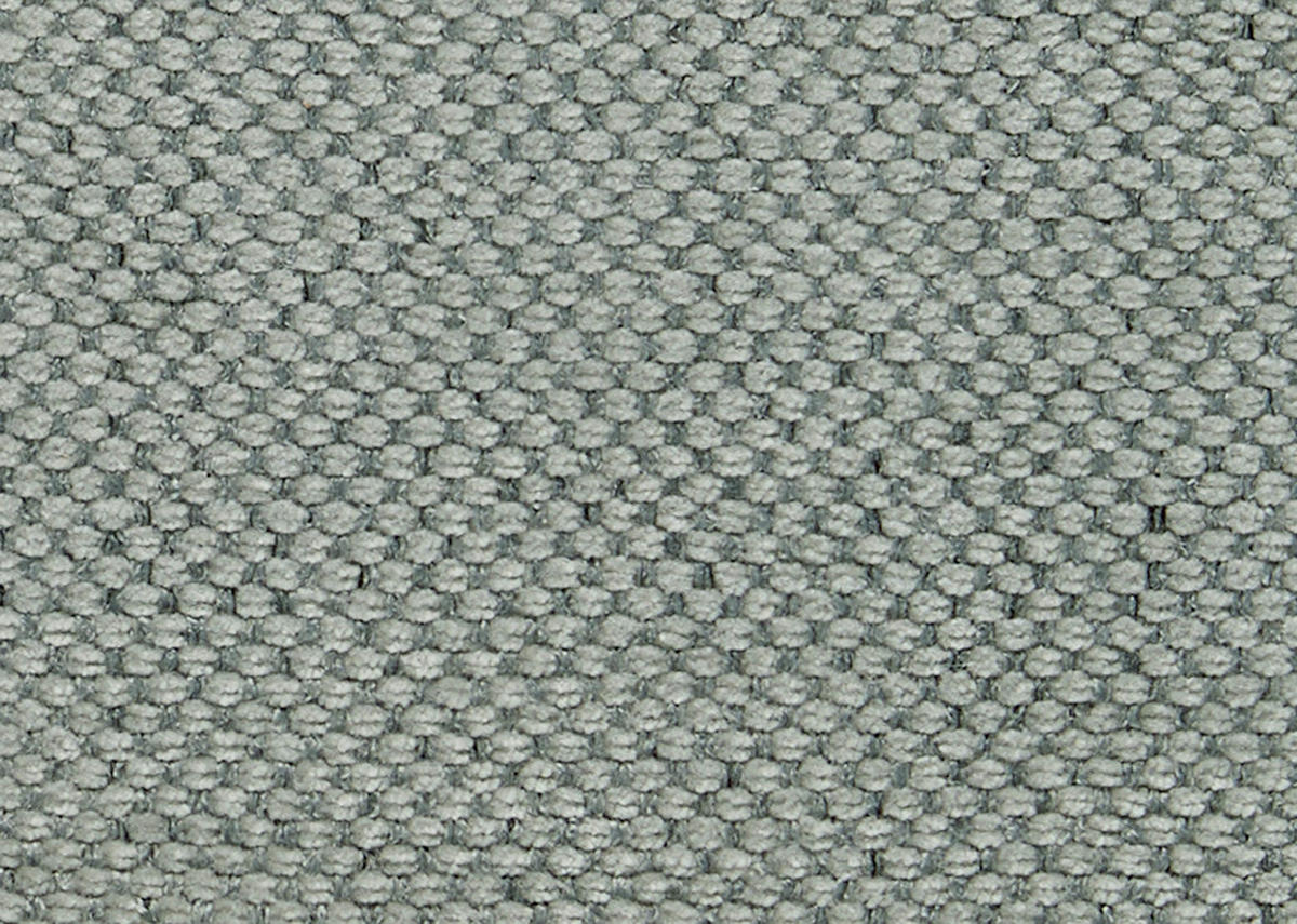 ECKSOFA  in Chenille, Flachgewebe Hellgrau  316/175 cm  - Hellgrau/Schwarz, Design, Textil/Metall (316/175cm) - Dieter Knoll