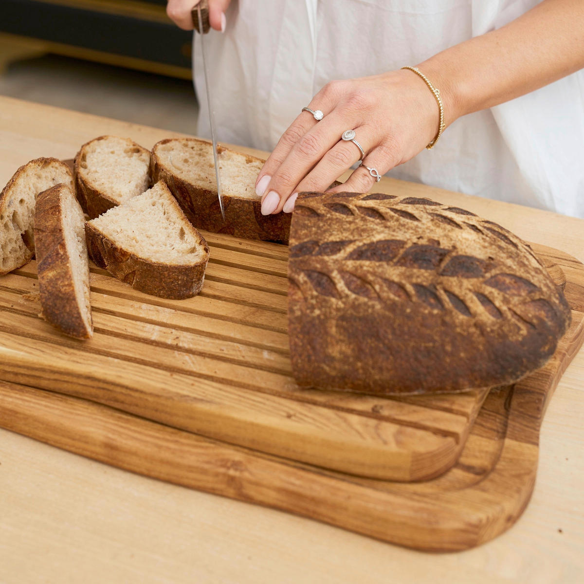 SCHNEIDEBRETT    36/27/2 cm  - Teakfarben, Basics, Holz (36/27/2cm)