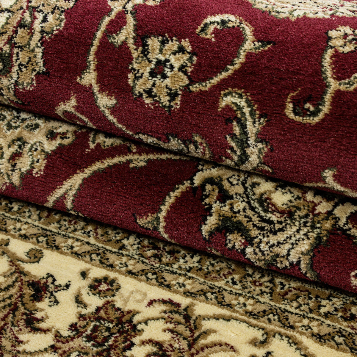 WEBTEPPICH 200/290 cm Marrakesh Rot, Beige  - Beige/Rot, KONVENTIONELL, Textil (200/290cm) - Novel