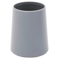 ZAHNPUTZBECHER Kunststoff  - Grau, Basics, Kunststoff (8/10/8cm) - Sadena