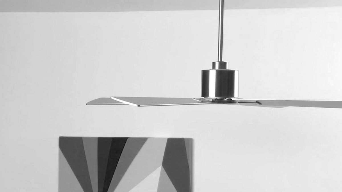 DECKENVENTILATOR 132/33 cm   - Chromfarben/Silberfarben, Basics, Holzwerkstoff/Metall (132/33cm)