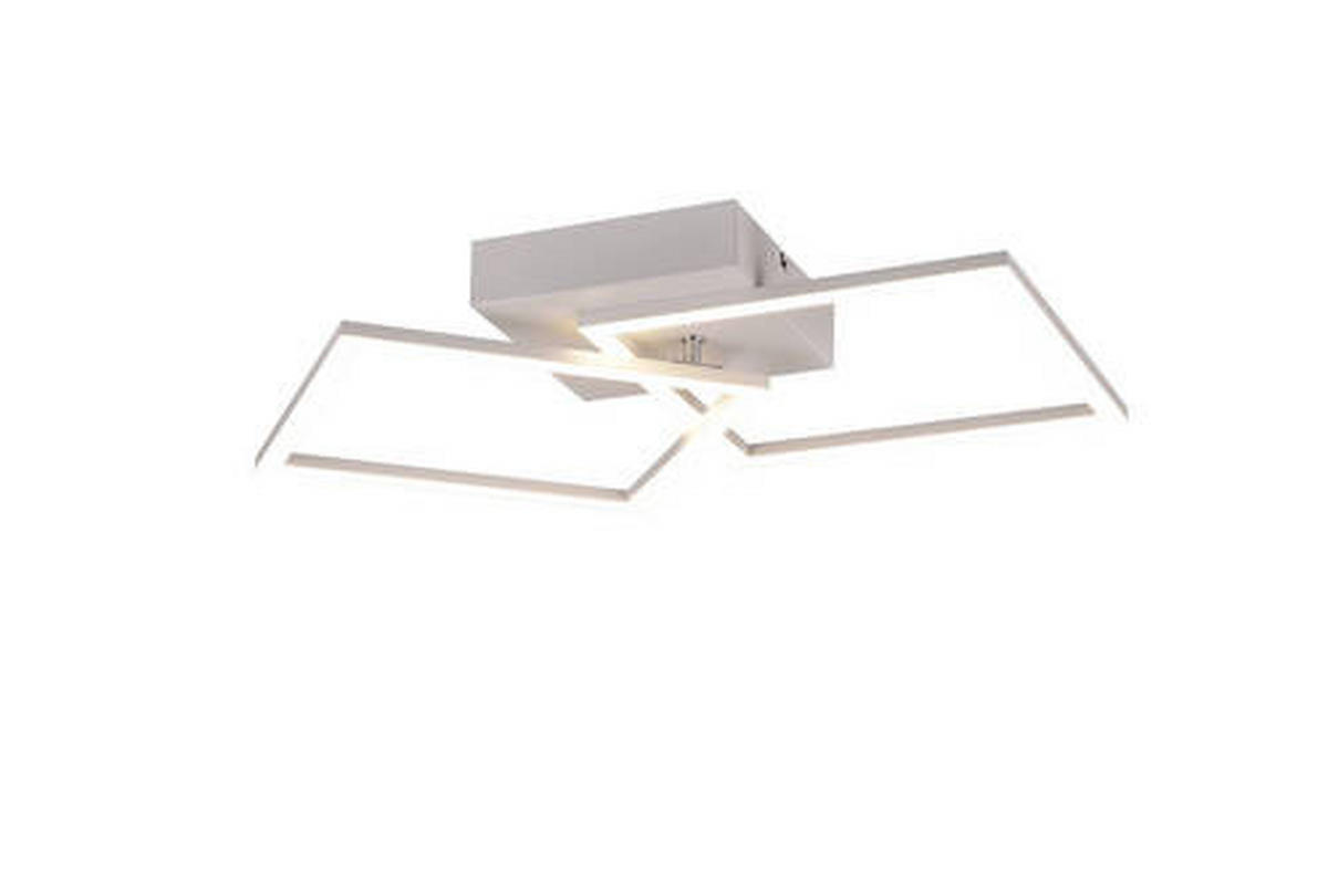STROPNÍ LED SVÍTIDLO,  - bílá, Trend, kov (44,6/7/39,6cm)