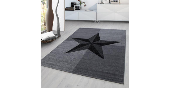 WEBTEPPICH 120/170 cm Plus 8002 Grau - Grau, Trend, Textil (120/170cm) - Novel