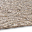 HANDWEBTEPPICH 90/160 cm Sandfarben rechteckig  - Sandfarben, Basics, Textil (90/160cm) - Linea Natura