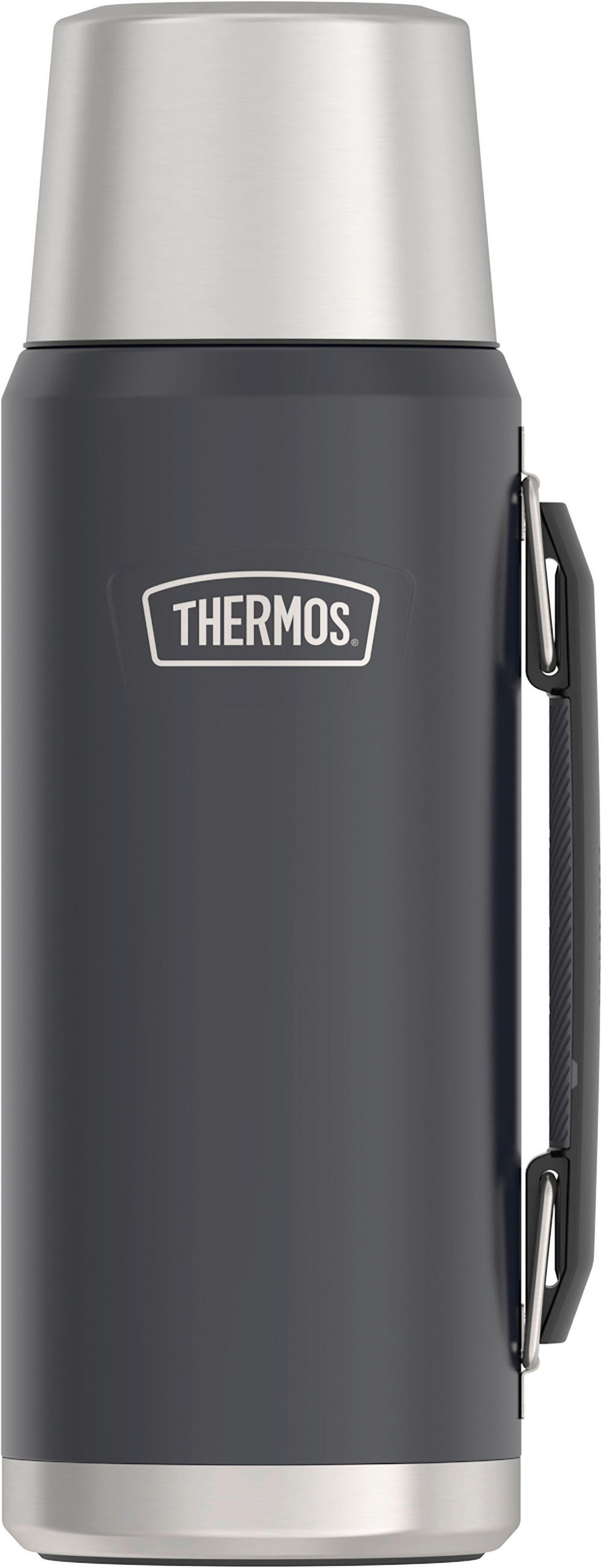 ISOLIERFLASCHE ICON 1,2 L  - Dunkelgrau, Basics, Metall (1,2l) - Thermos