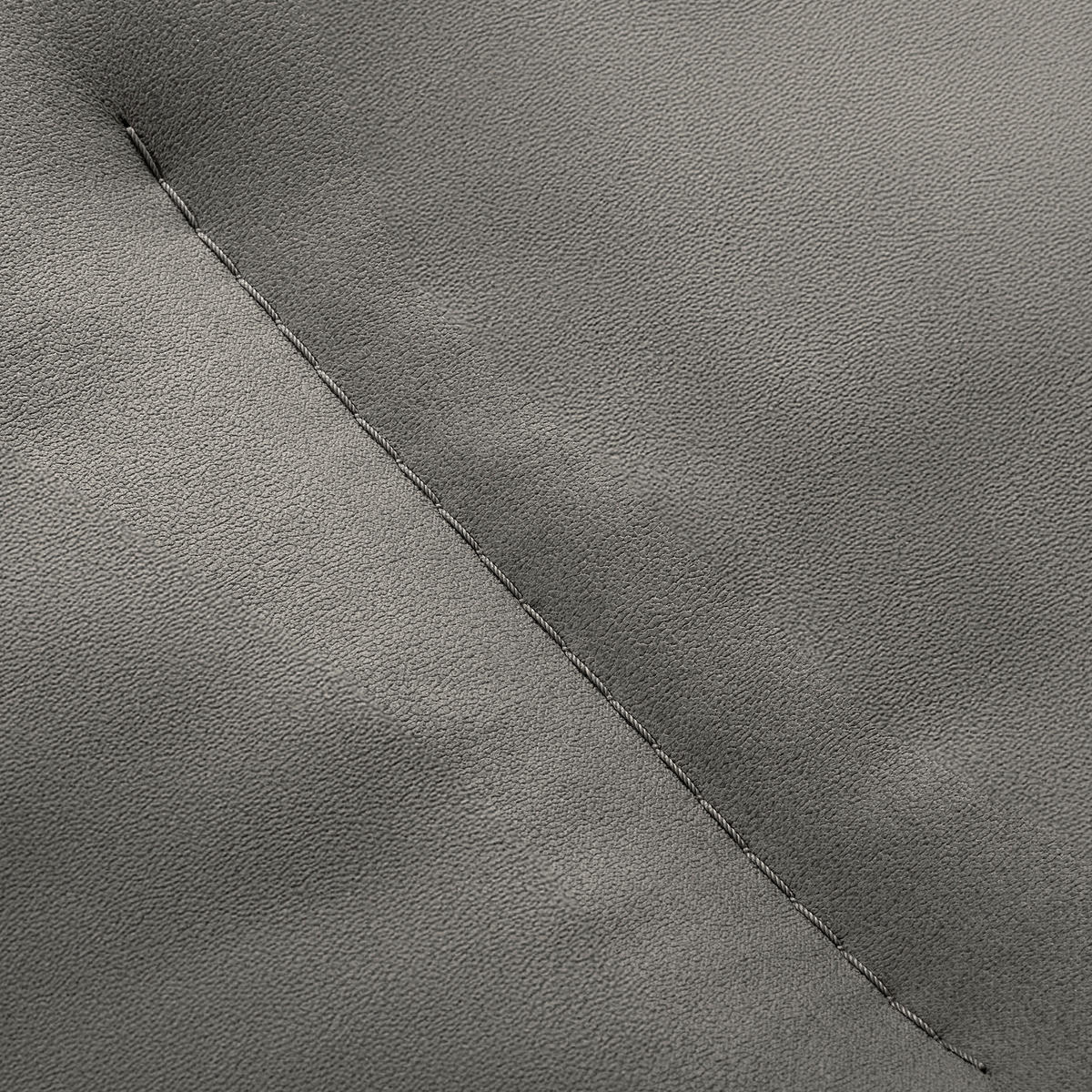 SESSELSET Lederlook Schieferfarben  - Schieferfarben/Beige, Design, Textil/Metall (67/87/74cm) - Livetastic