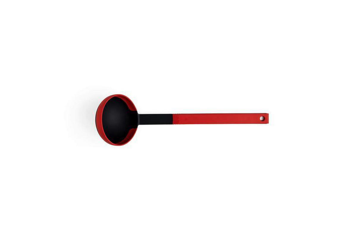 SCHÖPFLÖFFEL Cook-It  - Rot/Schwarz, Basics, Kunststoff (32/10/8cm) - WOLL