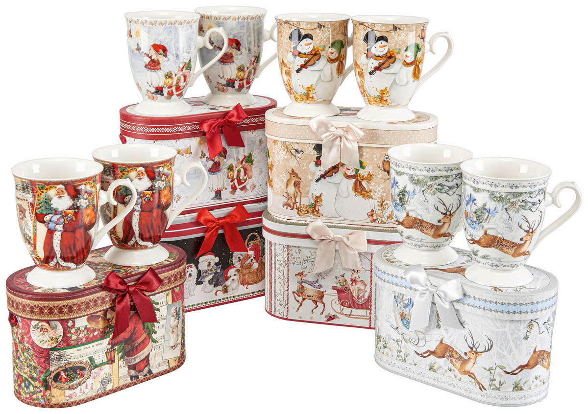 HRNČEK NA KÁVU  320 ml   - Lifestyle, keramika (320ml) - X-Mas