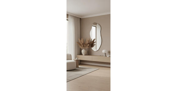 WANDSPIEGEL 72/156/2,5 cm  - Schwarz, Trend, Glas/Holzwerkstoff (72/156/2,5cm) - Landscape
