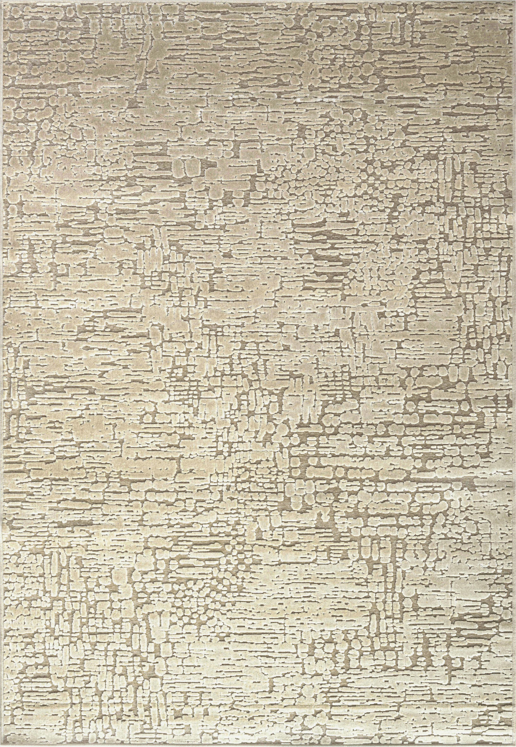 WEBTEPPICH 100/140 cm Genova  - Beige/Creme, KONVENTIONELL, Kunststoff/Textil (100/140cm) - Novel