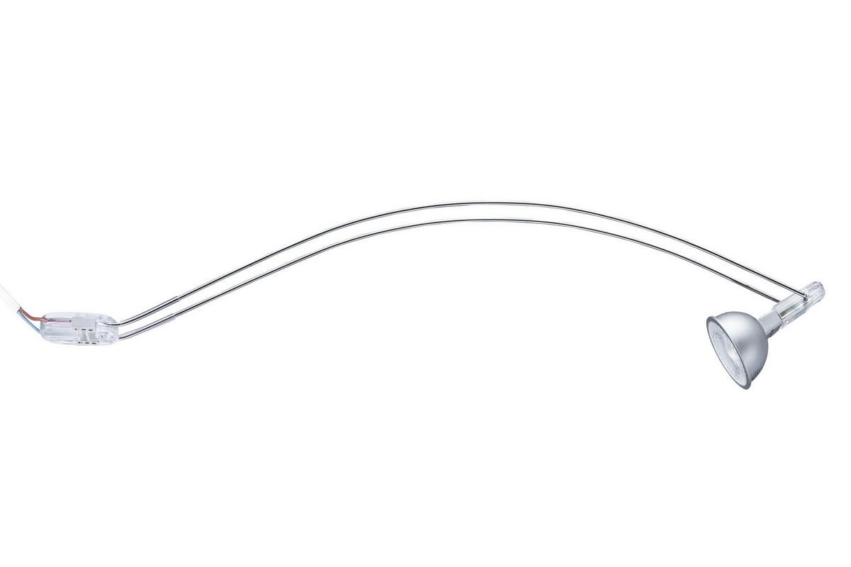 AUFBAULEUCHTE 2,5/17/46 cm   - Chromfarben, Design, Metall (2,5/17/46cm) - Paulmann