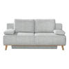 BOXSPRINGSOFA Grau  - Grau, Design, Holz/Textil (203/97/107cm) - Dieter Knoll