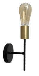 WANDLEUCHTE 10/12/22.5 cm   - Schwarz, Basics, Metall (10/12/22.5cm)