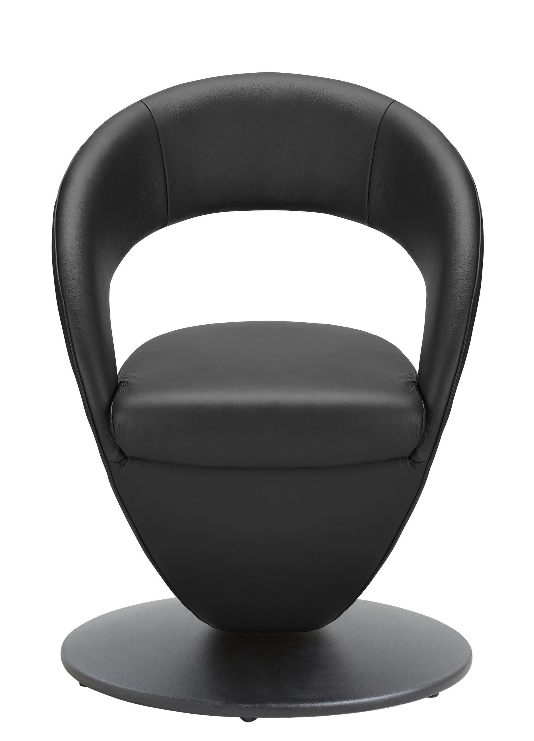 CHAISE  in Stahl Mikrofaser  - Dunkelbraun/Schwarz, Design, Textil/Metall (62/86/61cm) - Moderano