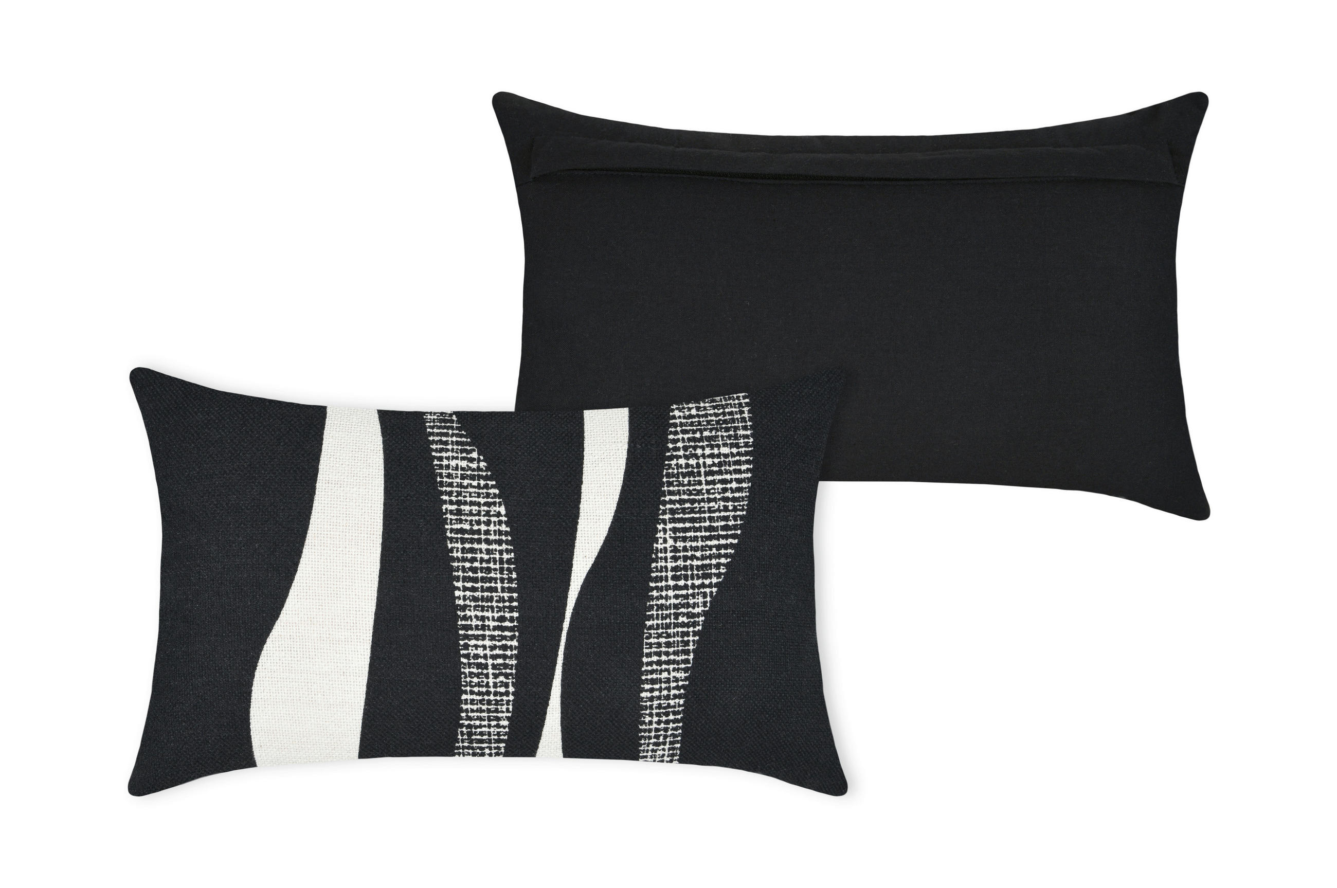 UKRASNI JASTUK   PETER  - crna, Konvencionalno, tekstil (30/50cm)