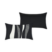 UKRASNI JASTUK   PETER  - crna, Konvencionalno, tekstil (30/50cm)