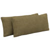 NIERENKISSEN  - Olivgrün, Konventionell, Textil (65/25cm) - Sit & More