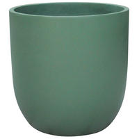 OKRASNI LONČEK - zelena, Basics, keramika (50/50cm) - Ambia Home