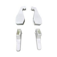 HOCHSTUHL-ADAPTER Brunch  - Weiß, Basics, Kunststoff/Metall - Jimmylee