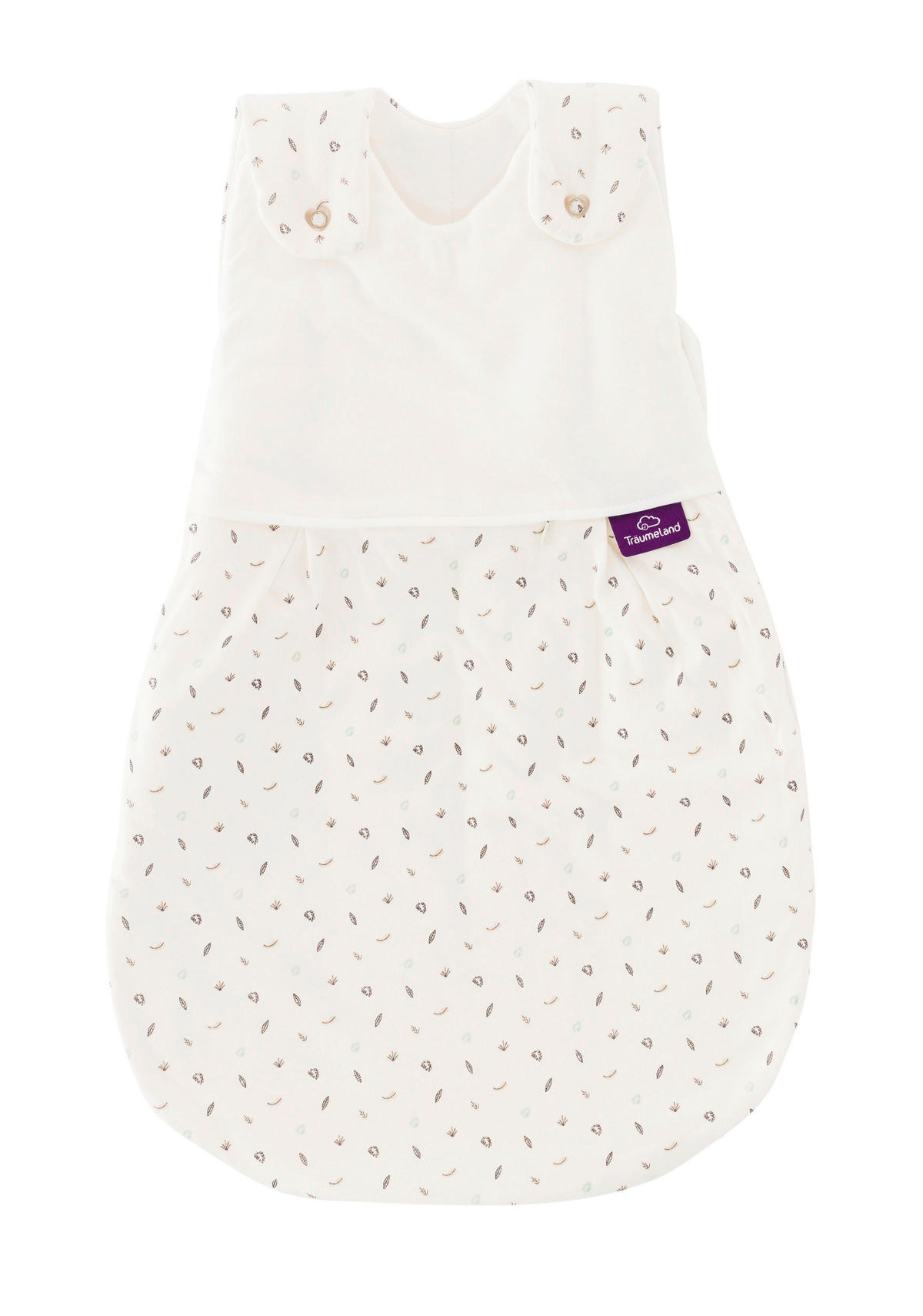BABYSCHLAFSACKSET Faultier    56/62   - Weiß, Trend, Textil (56/62null) - Träumeland
