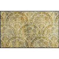 FLACHWEBETEPPICH 75/120 cm Filigree Beige  - Beige, Design, Kunststoff/Textil (75/120cm) - wash+dry
