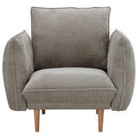 FÅTÖLJ i trä beige  - beige/bokfärgad, Modern, trä (97/90/91cm) - Hom`in