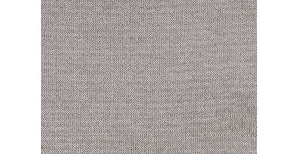 HOCKER in Textil Taupe  - Taupe/Silberfarben, Design, Textil/Metall (137/43/74cm) - Cantus