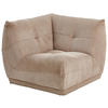 SOFFMODUL i manchester taupe  - taupe, Trend, textil (105/80/105cm) - Livetastic