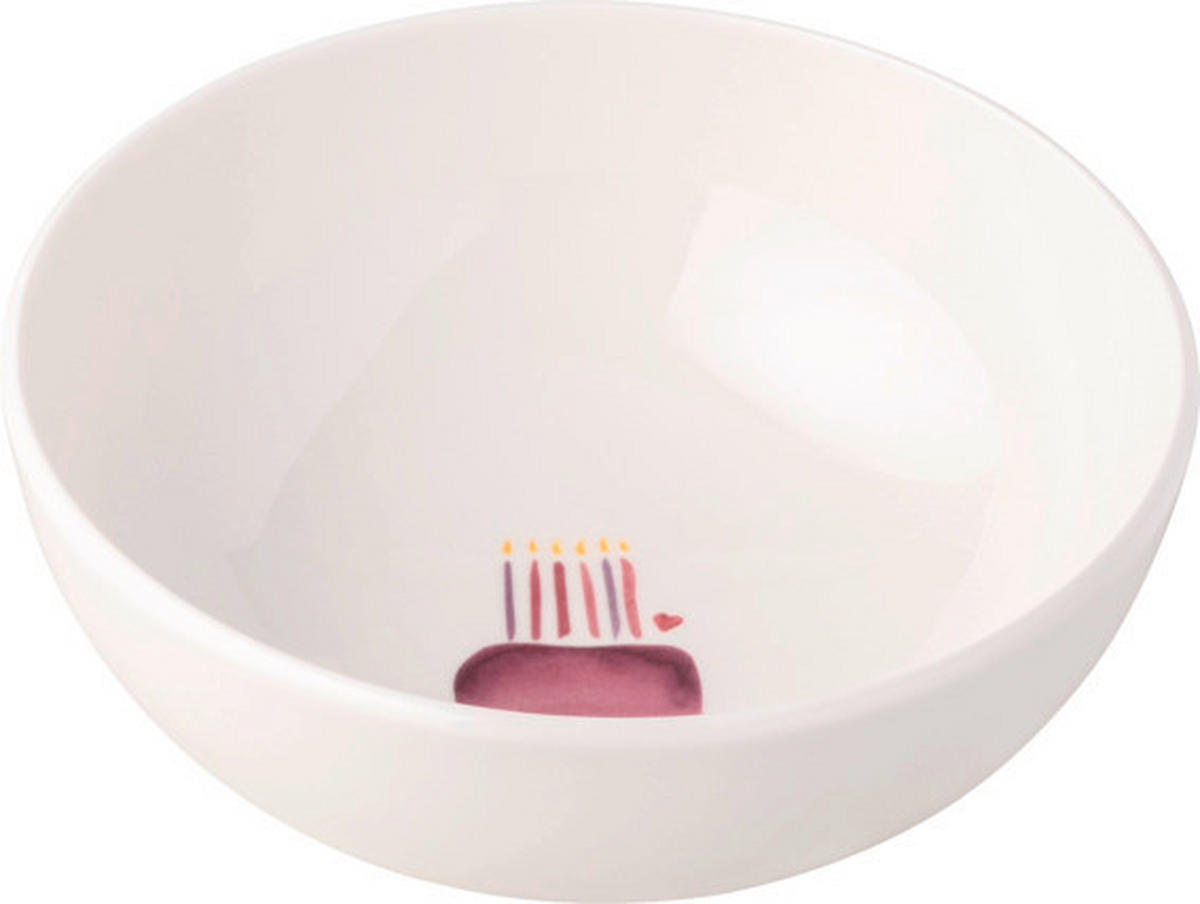 MÜSLISCHALE With Love  - Weiß, LIFESTYLE, Keramik (17/6,5cm) - Villeroy & Boch