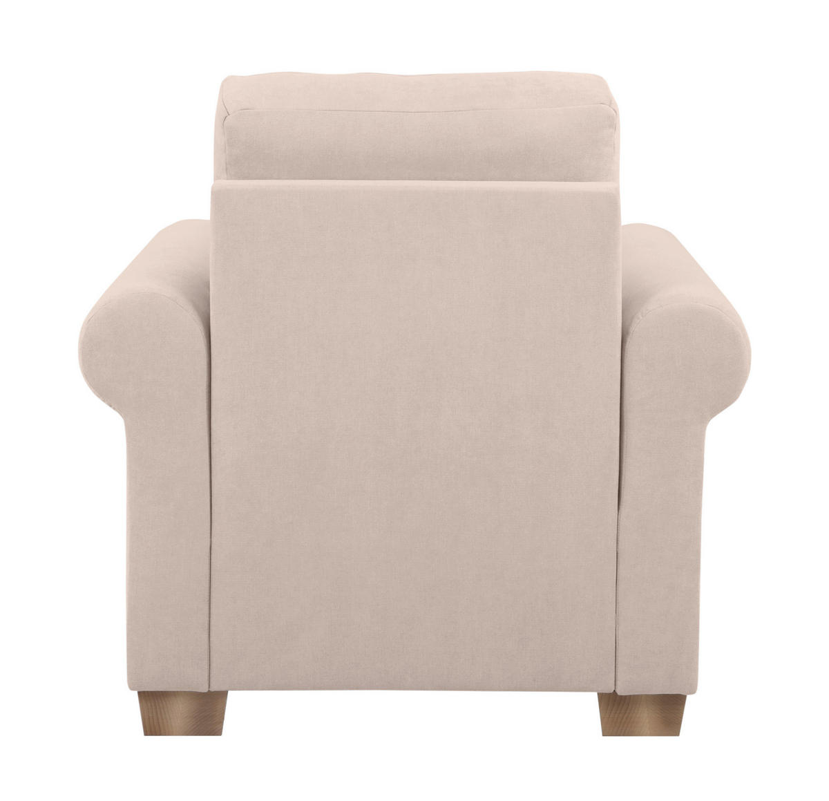 SESSEL in Beige  - Beige/Buchefarben, Design, Holz/Textil (93/89/82cm) - MID.YOU