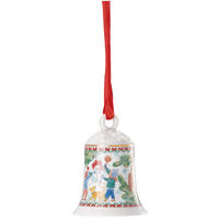 CHRISTBAUMKUGEL 2025 - Weihnachtsspiele  - Multicolor, Basics, Keramik (5,3/7,5cm) - Hutschenreuther