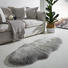 SCHAFFELL 60/140 cm Silberfarben - Silberfarben, LIFESTYLE, Leder/Fell (60/140cm) - Linea Natura