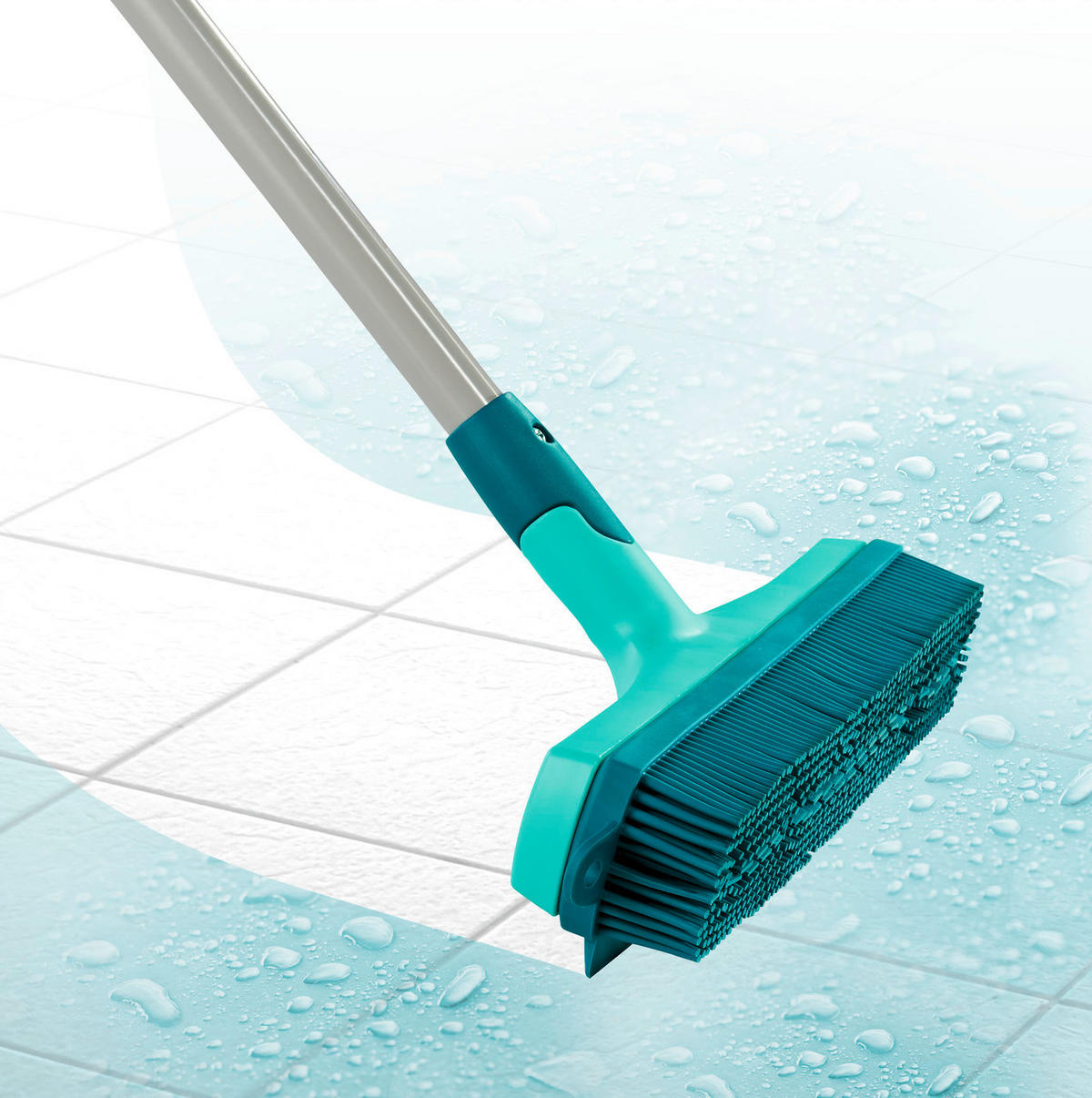 METLA - zelena, Basics, plastika (36,5/13,5/7cm) - Leifheit