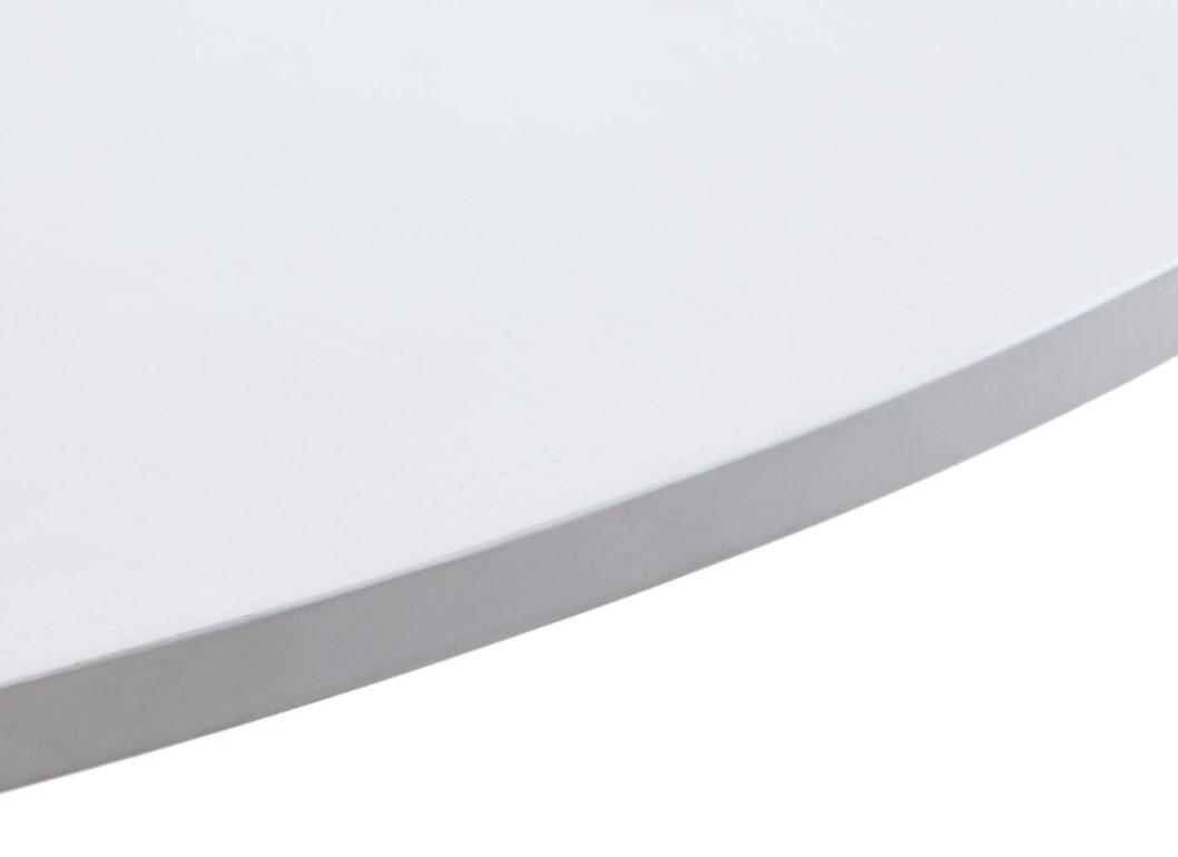 MATBORD i trämaterial 120/120/75 cm   - vit, Trend, trämaterial (120/120/75cm)
