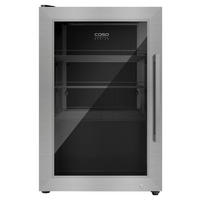 GETRÄNKEKÜHLSCHRANK 43/67,5/55,5 cm  - Edelstahlfarben, Basics, Glas/Metall (43/67,5/55,5cm) - CASO Design