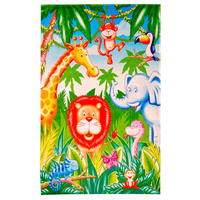 KINDERTEPPICH 100/160 cm Lovely Kids  - Grün, Trend, Kunststoff/Textil (100/160cm) - Ben'n'jen