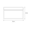 COUCHTISCH quadratisch Grau, Schwarz 75/75/45 cm  - Schwarz/Grau, Design, Glas/Metall (75/75/45cm) - Joop!